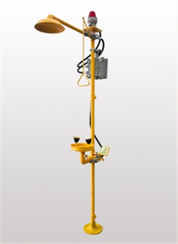 加強(qiáng)防腐復(fù)合式聲光報(bào)警洗眼器BH30-1011（ABS）