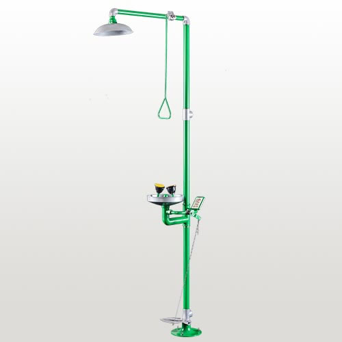 加強防腐復合式304不銹鋼緊急沖淋洗眼器BH30-1011L 加強防腐復合式304不銹鋼緊急沖淋洗眼器BH30-1011L