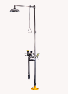 防凍地埋式單桿洗眼器BH30-6012C 防凍地埋式單桿洗眼器BH30-6012C