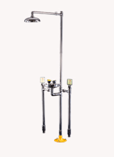 防凍地埋式雙桿洗眼器BH30-6012 防凍地埋式雙桿洗眼器BH30-6012